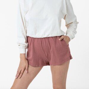 Los Angeles Apparel Heavy Jersey Garment Dye Short Shorts Size M